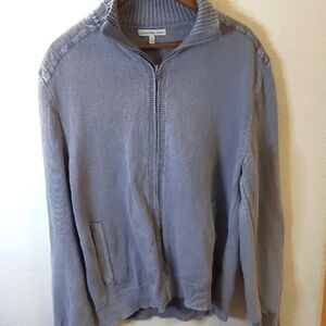 Calvin Klein Jeans Men's Zip-Up Sweater in Gray Urban Weekend